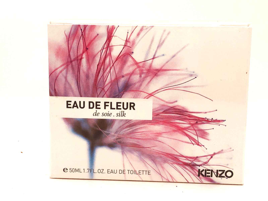 Confezione del profumo Kenzo Fleur Soie in formato da 50ml con design floreale elegante