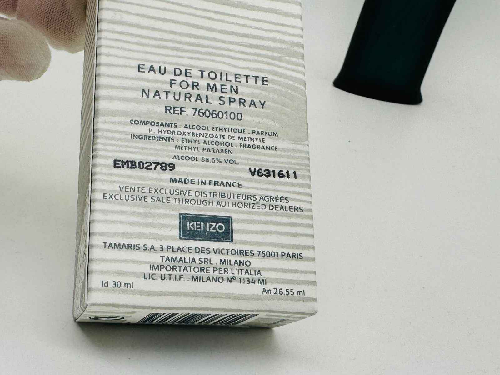 Profumo Kenzo Pour Homme Vintage 30ml Eau de Toilette 1991 ScentX