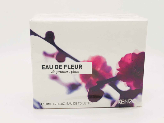 Scatola di Profumo Kenzo Vintage Eau de Fleur con design floreale elegante