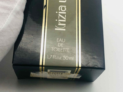 Confezione nera elegante del Profumo Krizia Uomo Vintage da 50 ml Eau de Toilette