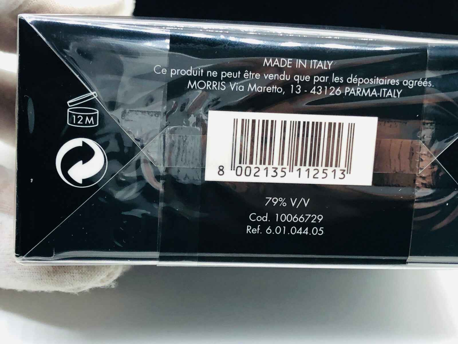 Scatola di La Perla Body Silk Vintage con dettagli sul prodotto made in Italy