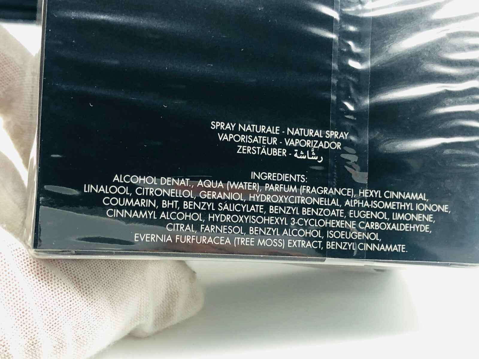 Profumo La Perla Body Silk Vintage in confezione elegante con ingredienti dettagliati