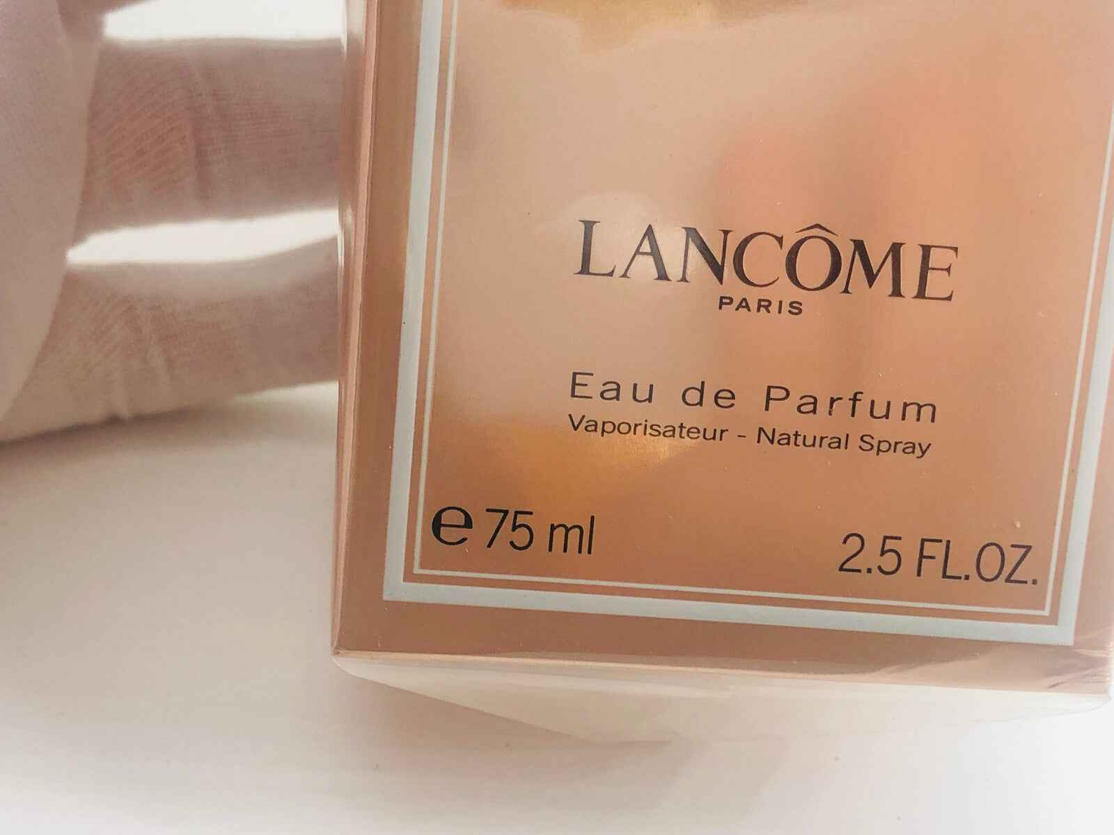 Scatola di profumo Lancôme Hypnose Senses, eau de parfum da 75 ml con spray naturale