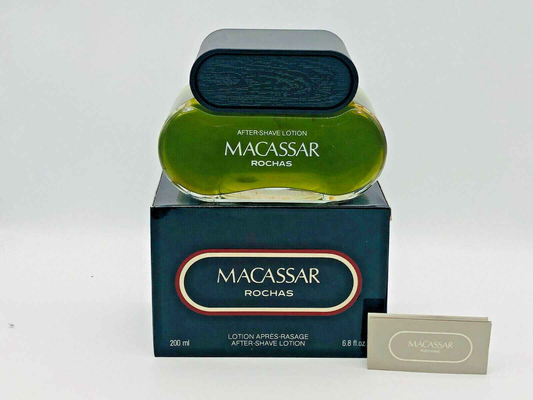 Macassar Rochas Vintage Lozione Dopobarba da 200 ml in confezione elegante e raffinata