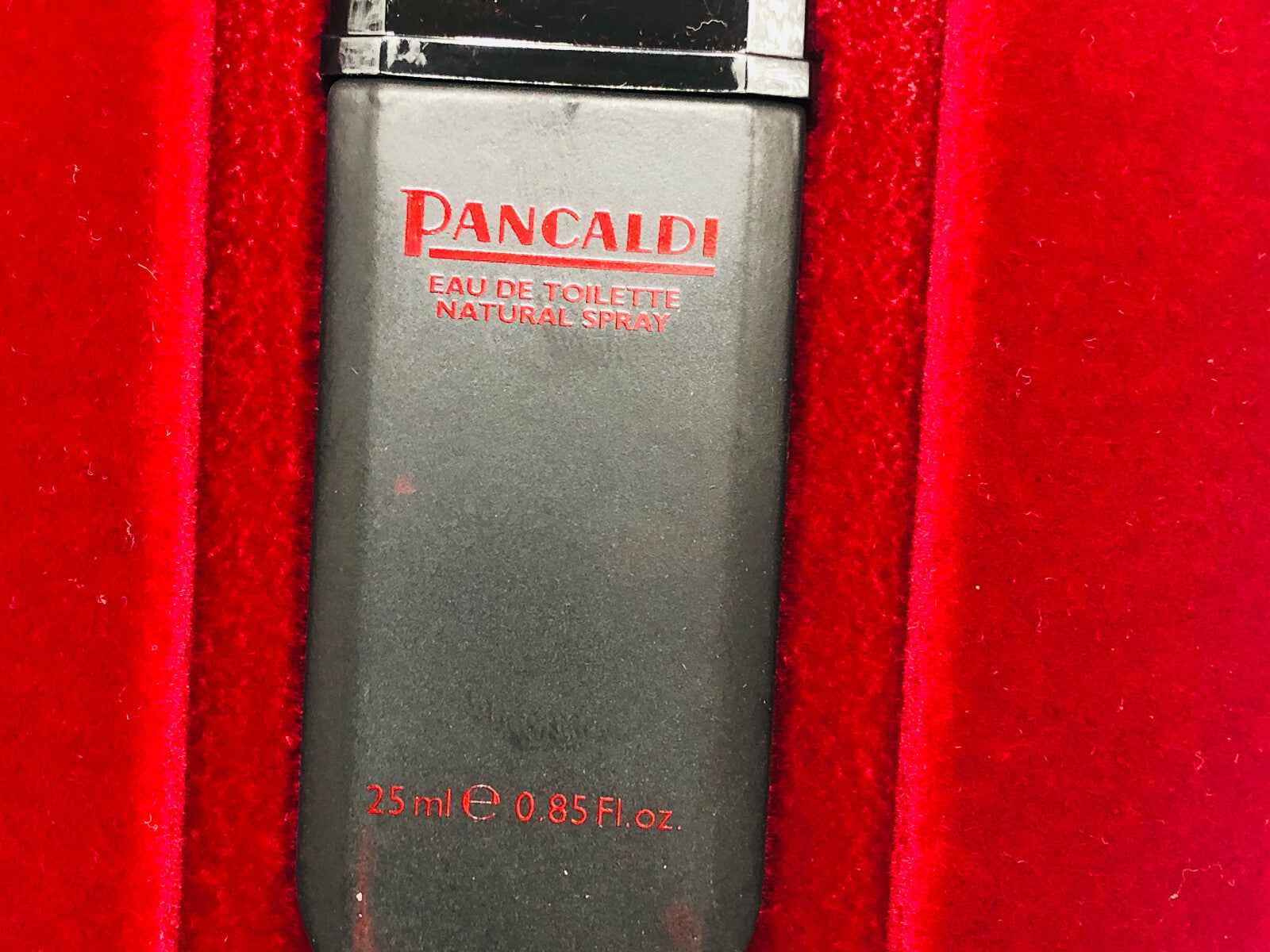 Profumo Pancaldi Vintage in flacone da 25 ml con spray naturale per una fragranza sofisticata