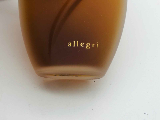 Flacone di Profumo Allegri Donna Vintage con design elegante e dettagli dorati