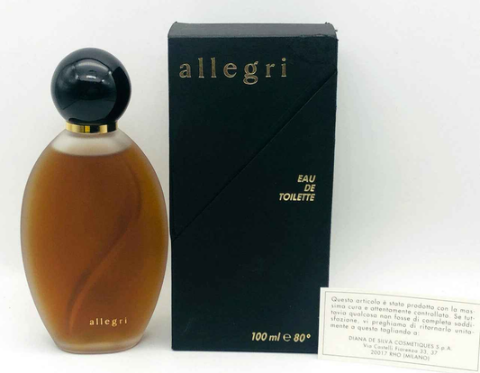 Profumo Allegri Donna Vintage in flacone da 100 ml con elegante scatola nera