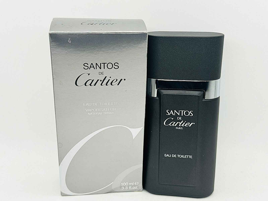 Profumo Cartier Santos Vintage in confezione elegante, 100ml di Eau de Toilette per un profumo audace