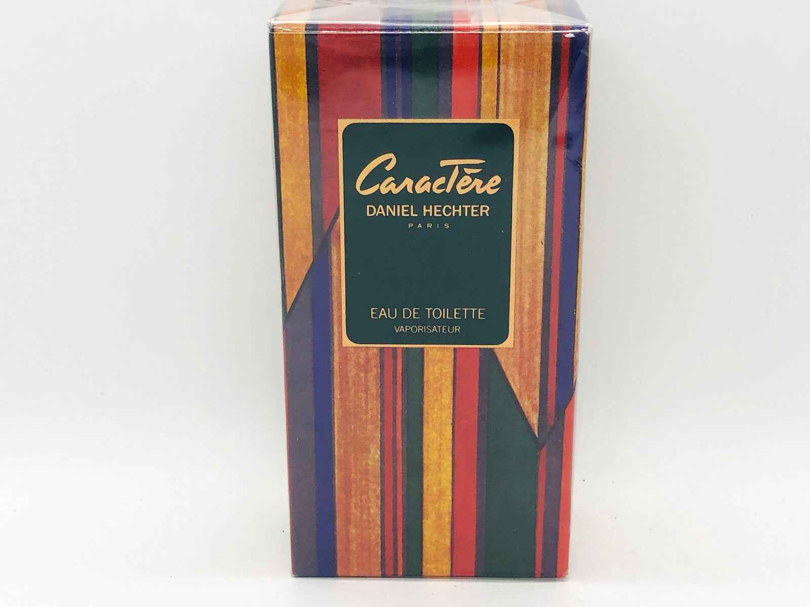 Scatola elegante di profumo Daniel Hechter Caractere in design colorato con dettagli raffinati