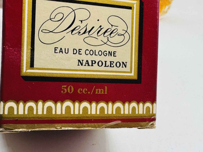 Confezione di profumo Desiree Napoleon Vintage in elegante bottiglia di cologne da 50 cc