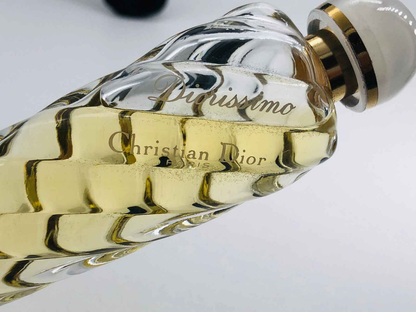Flacone di Profumo Dior Diorissimo Vintage con design elegante e fragranza classica
