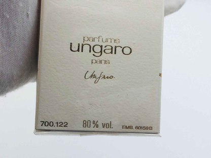Scatola di profumo Diva Ungaro Vintage con etichetta e dettagli sul volume