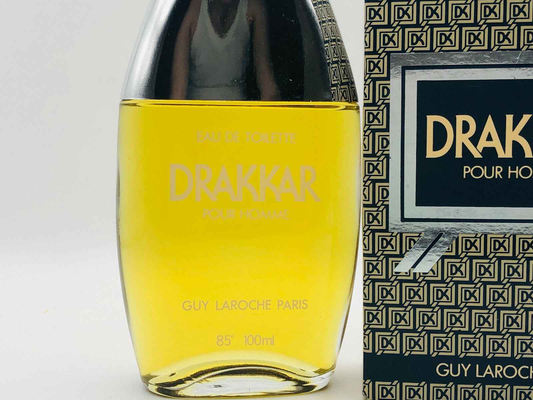 Profumo Drakkar Laroche Vintage in flacone da 100ml con confezione elegante
