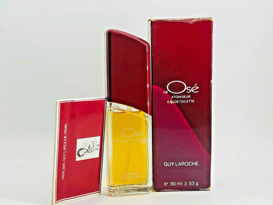 Profumo Guy Laroche Vintage Osé in confezione da 50 ml con aroma raffinato ed elegante