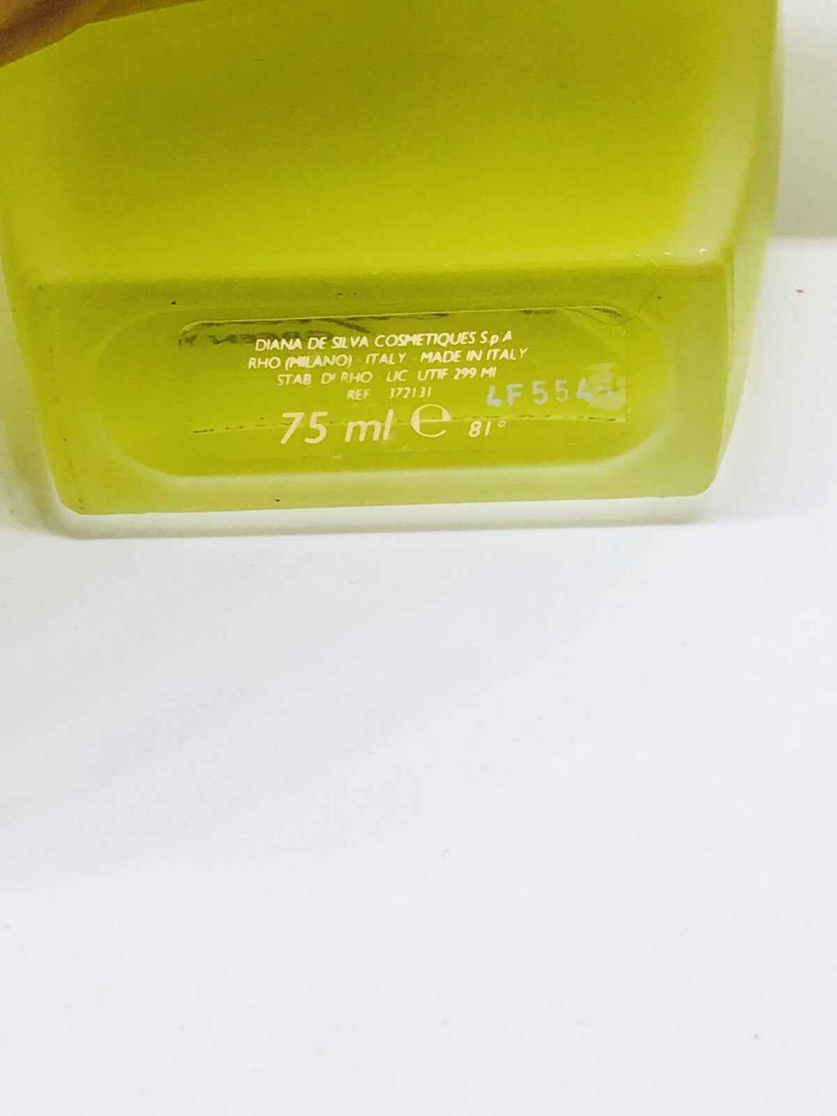Flacone di Profumo Les Copains Green Twist da 75 ml con tonalità verde brillante