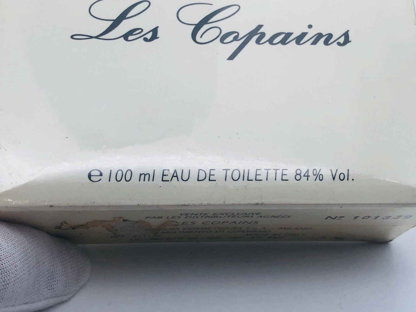 Scatola di profumo Les Copains Vintage da 100 ml con etichetta Eau de Toilette