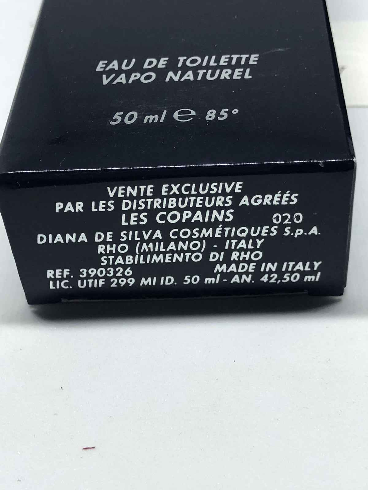 Scatola di profumo Les Copains Vintage in formato 50 ml, elegante e raffinata per uso quotidiano
