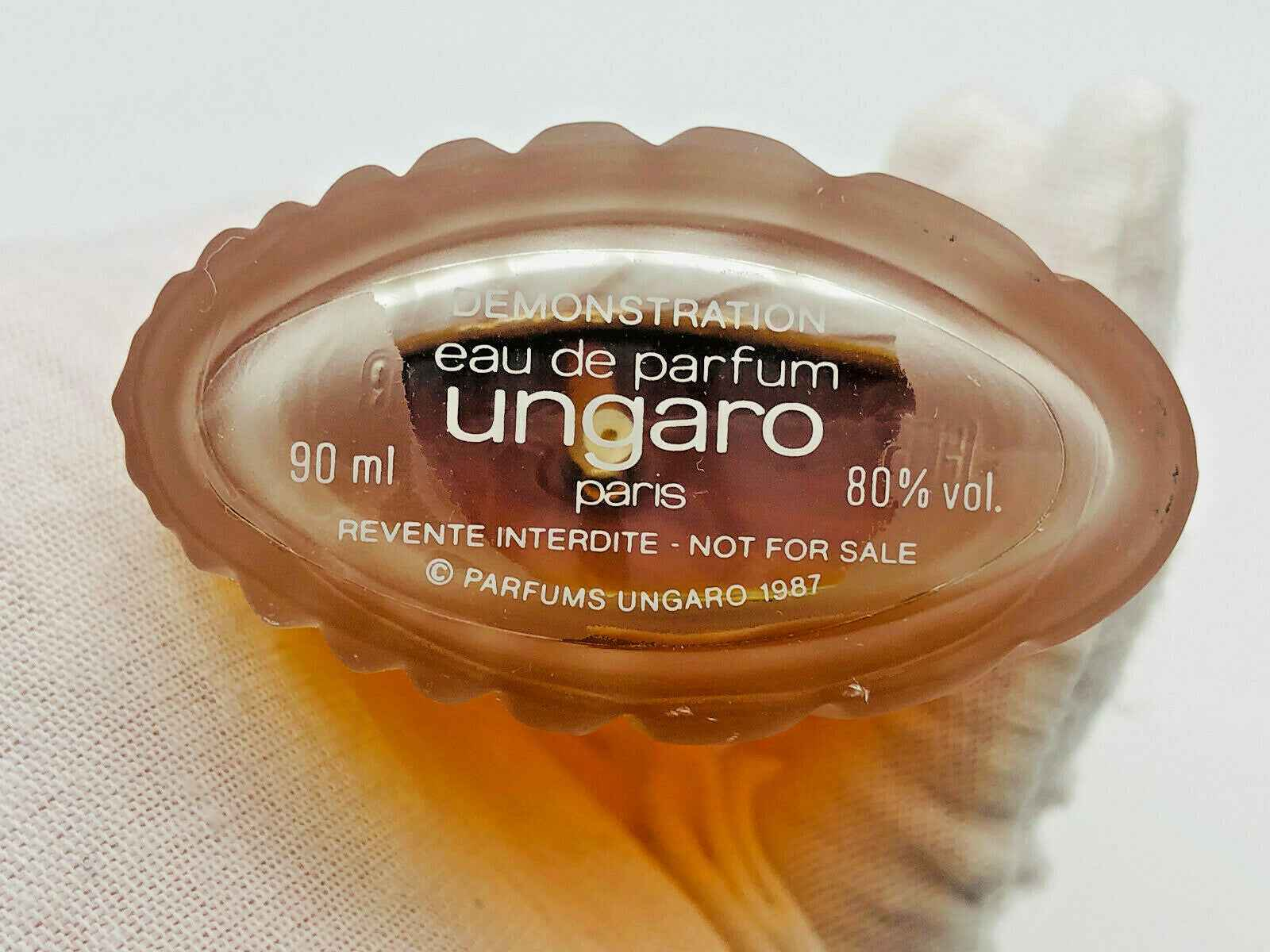 Profumo Senso Ungaro in flacone da 90 ml, edizione dimostrativa del profumo di Emanuel Ungaro