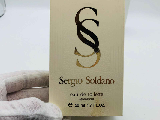 Profumo Sergio Soldano in confezione elegante da 50 ml di eau de toilette