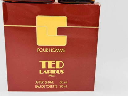 Confezione di profumo Ted Lapidus Pour Homme con dopobarba e vaporizzatore da 20ml