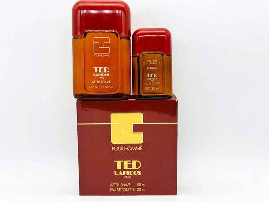 Set di profumi Ted Lapidus Pour Homme con dopobarba e eau de toilette da 50ml e 20ml