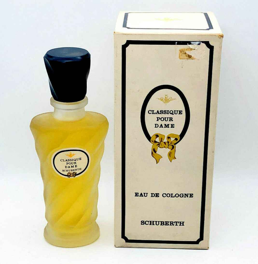 Profumo Vintage Emilio Schuberth Classique in una bottiglia distintiva con scatola originale