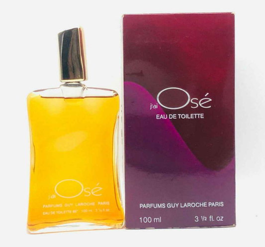 Profumo Vintage J'Ai Ose Guy Laroche in flacone da 100 ml con confezione elegante
