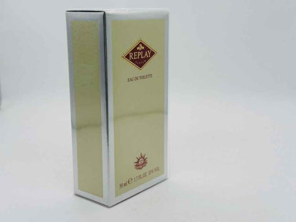 Profumo Replay Uomo Vintage 50 Ml Sigillato Edt Splash Morris Raro