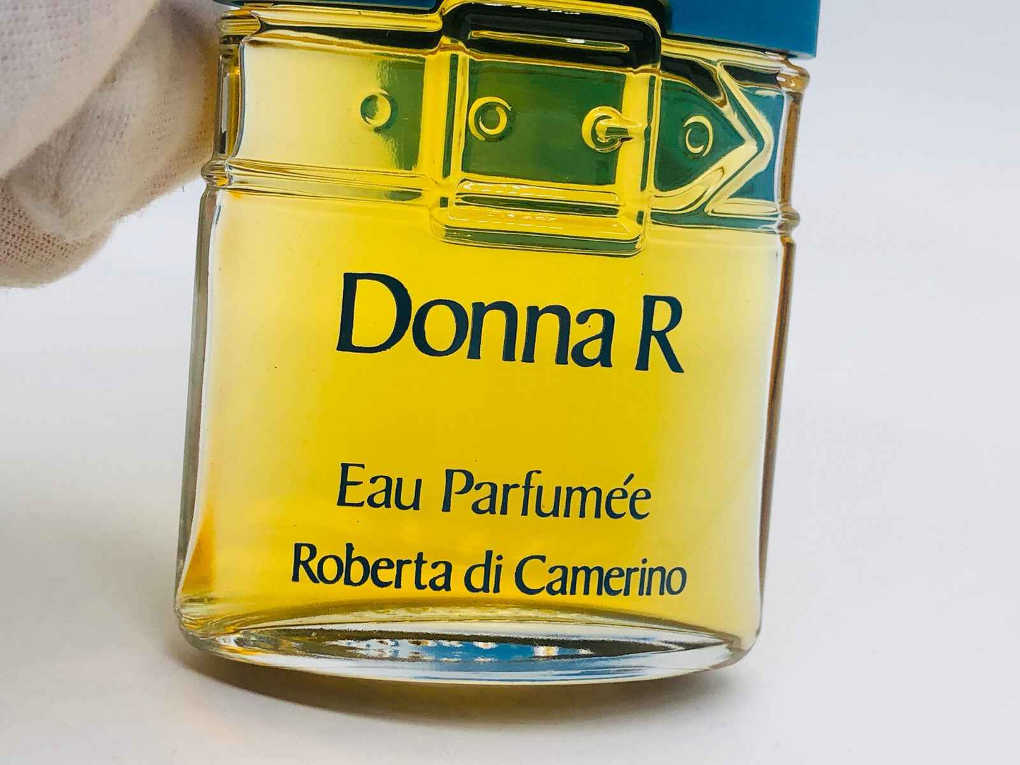 Profumo Donna R Eau Parfumée Roberta Di Camerino Vintage in bottiglia elegante e colorata