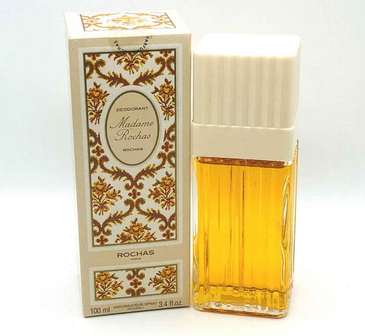 Profumo Rochas Madame Vintage in flacone da 100 ml con design elegante e profumo floreale