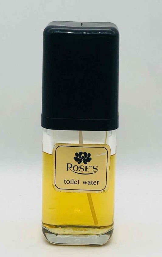 Acqua di tolette Rose & Co Manchester Vintage in bottiglia elegante con tappo nero