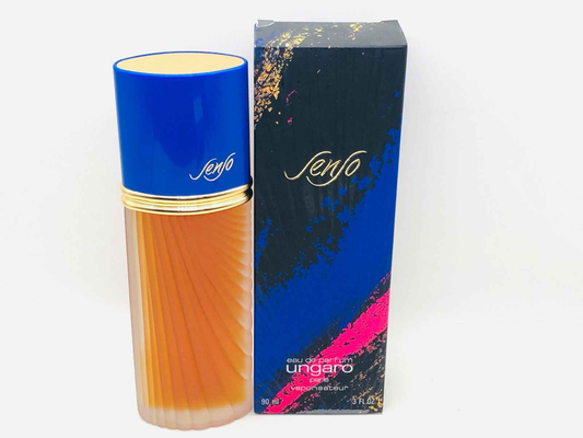 Profumo Senso Ungaro in flacone elegante con confezione colorata per un tocco di classe