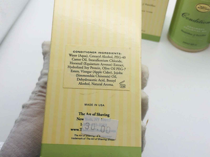 Balsamo Capelli The Art Of Shaving con ingredienti naturali per capelli sani e idratati
