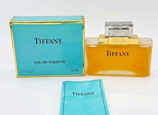 Profumo Tiffany & Co Vintage con flacone da 50 ml e scatola originale in blu