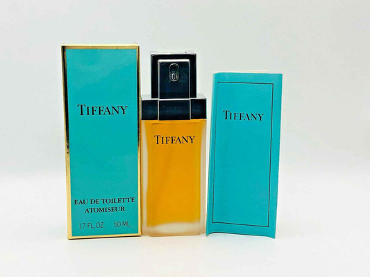 Profumo Tiffany Donna Vintage in confezione originale da 50 ml con flacone elegante e colori distintivi