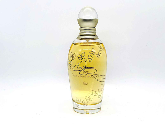Flacone di profumo Les Saisons Ete di Van Cleef & Arpels con design elegante e aroma estivo