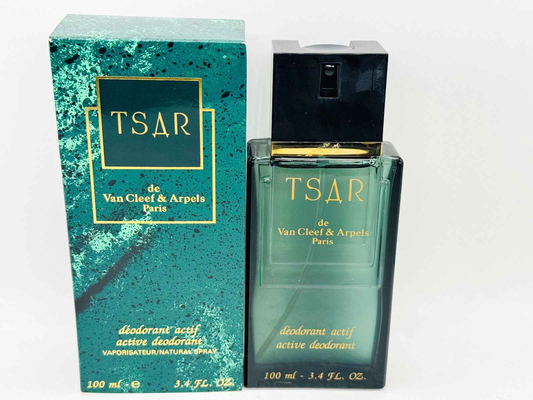 Profumo Tsar Van Cleef Arpels Vintage in confezione da 100 ml con deodorante attivo