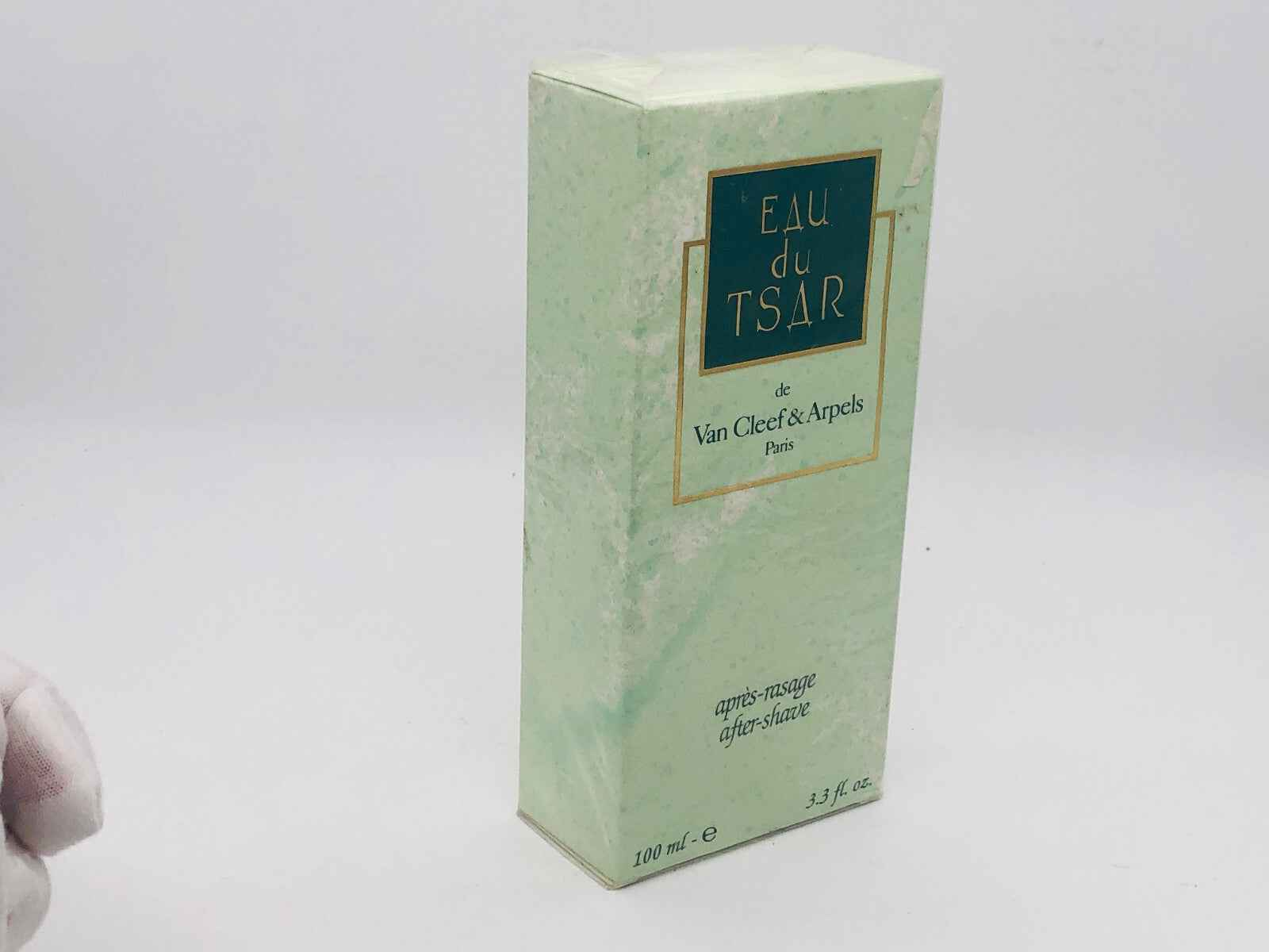 Confezione di profumo Eau du Tsar Van Cleef Arpels Vintage da 100 ml con design elegante