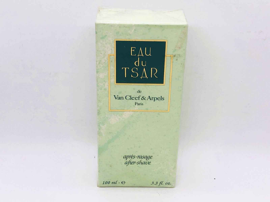 Confezione di Eau du Tsar Van Cleef Arpels Vintage da 100 ml per dopobarba con fragranza fresca