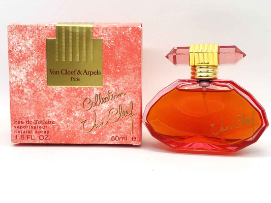 Profumo Vintage Van Cleef Collection in un elegante flacone rosa con scatola originale da 50ml