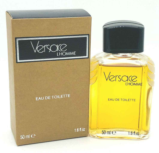 Fragranza Versace L'Homme Vintage in bottiglia da 50 ml con scatola elegante