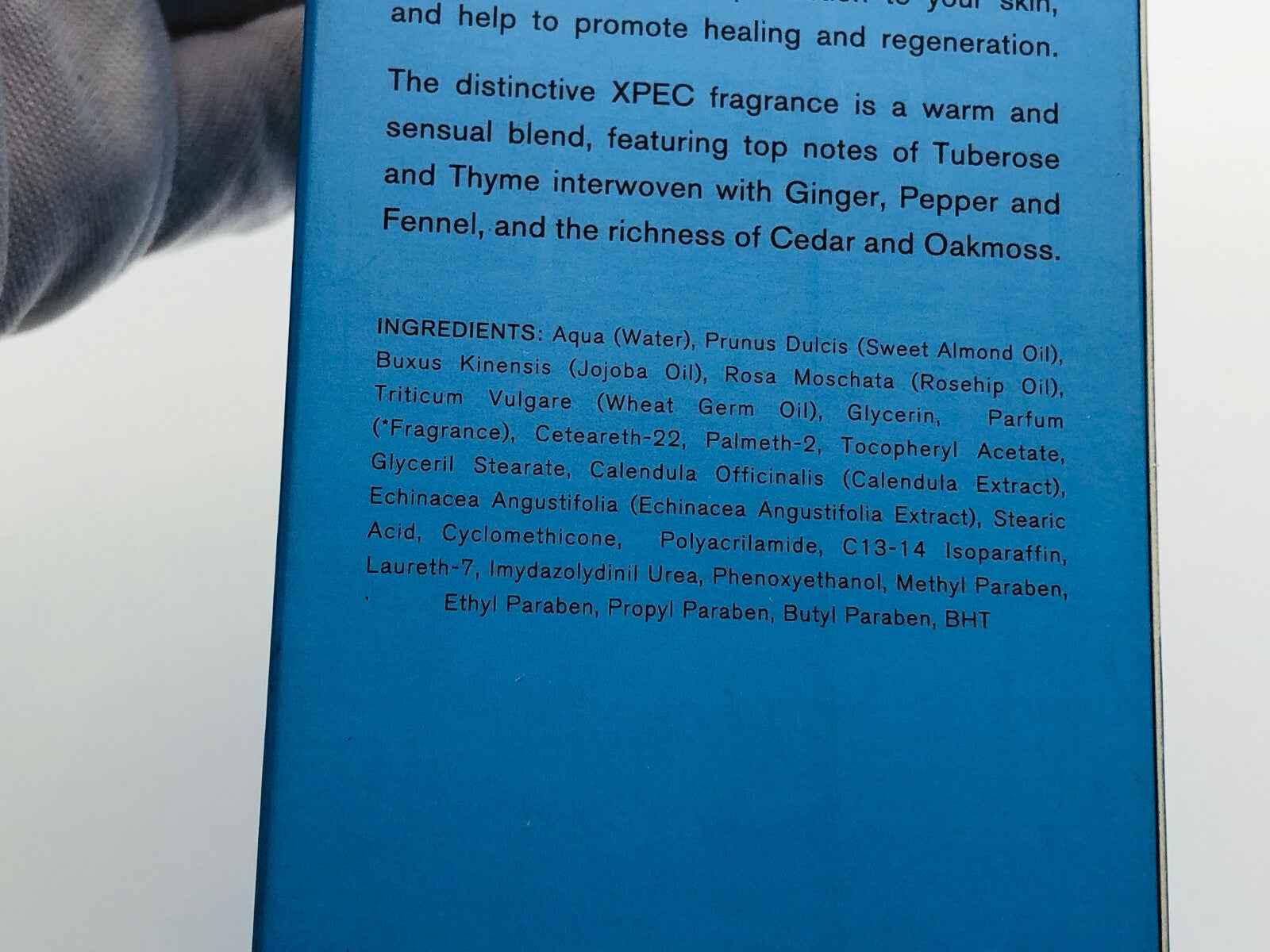 Xpec Original Lozione Corpo con ingredienti idratanti per una pelle sana e profumata