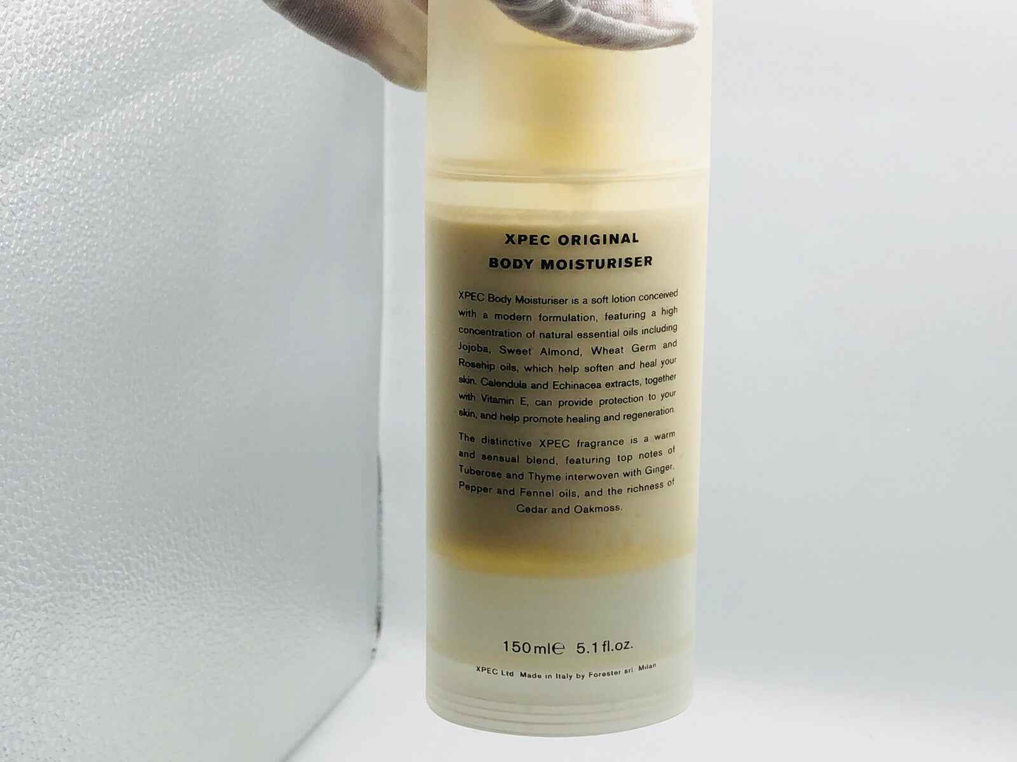 Xpec Original Lozione Corpo in flacone da 150ml con formula idratante e profumo distintivo