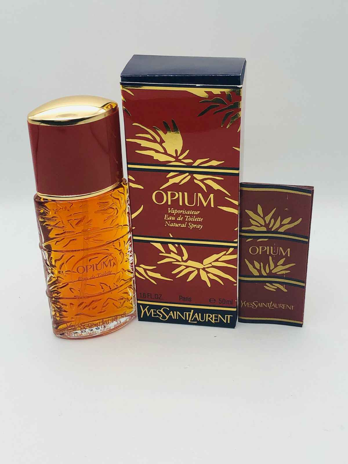 Ysl Opium Vintage Eau de Toilette con flacone iconico e confezione elegante per un profumo indimenticabile