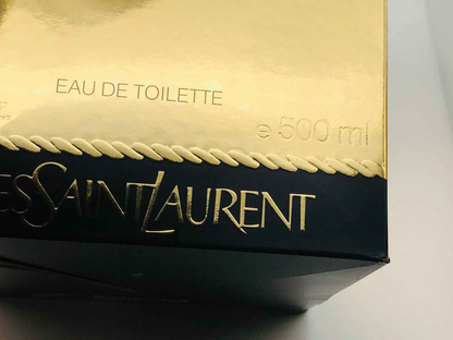 Scatola di profumo Ysl Champagne Vintage da 500 ml in confezione dorata di Eau de Toilette